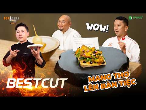 Lấy cảm hứng từ sách cổ Chef Linh Chinh Phục BGK Bằng Món Cá Chình Ngự Thiện | Top Chef Mùa 4