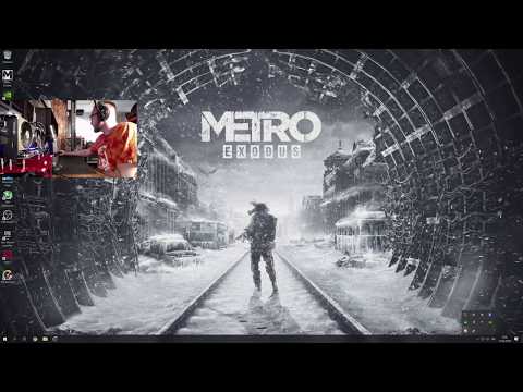 METRO EXODUS On 2x TITAN RTX NVlink + I9 9980XE 4K/60fps Stream