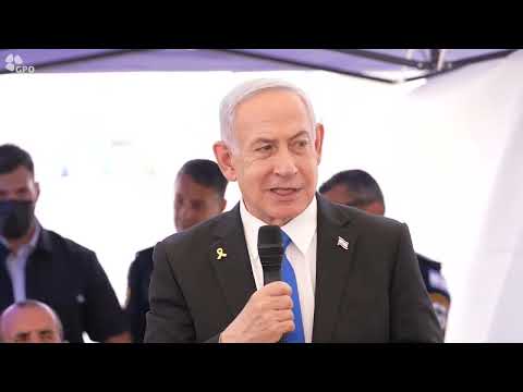 ראש הממשלה בנימין נתניהו בביקור בפלוגת הלוחמים החרדים ״אבנט״ במג״ב