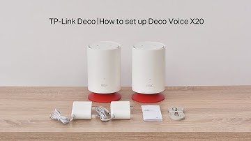 Deco Voice X20 Set up video