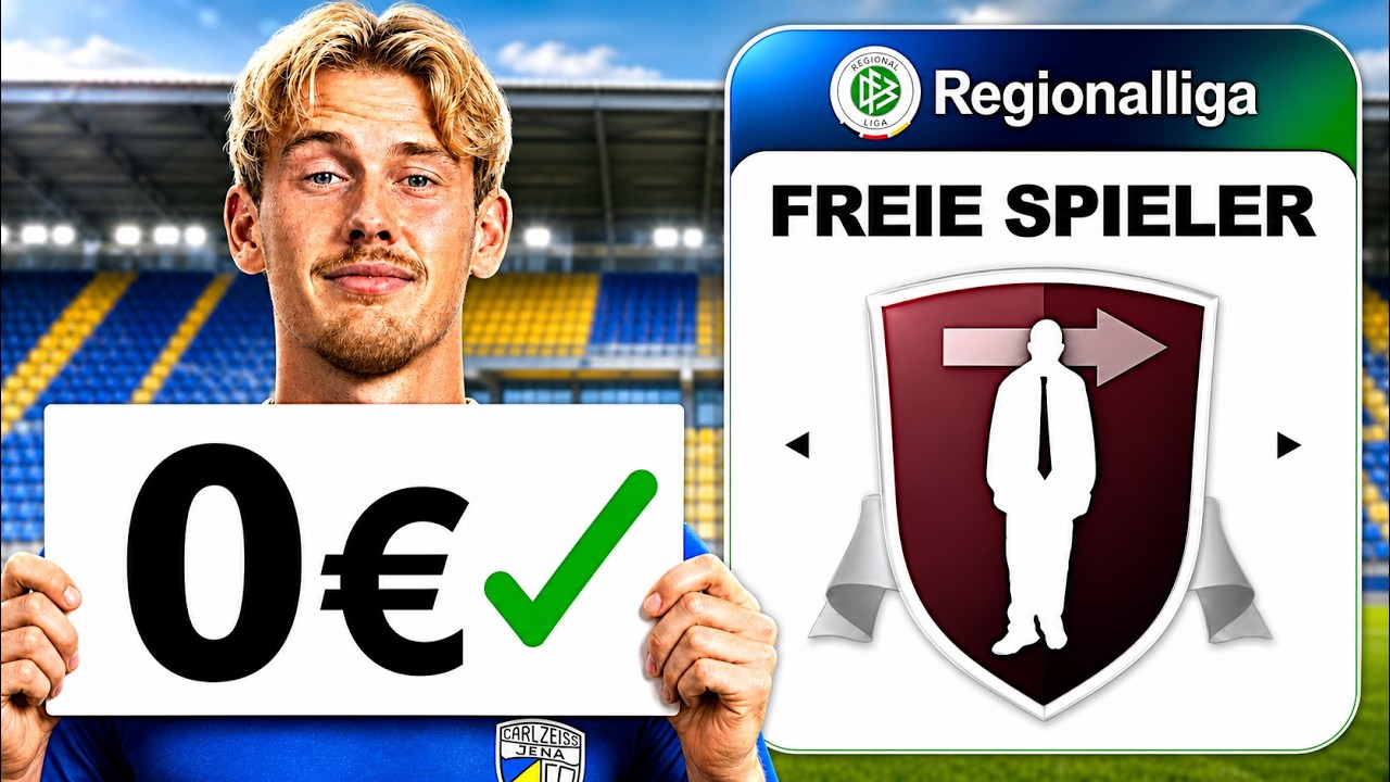 Nur mit FREIEN SPIELERN aus der Regionalliga zum CL Titel