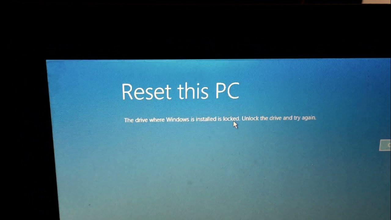 Unlock Bitlocker Lenovo 100S Tanpa Pusing YouTube