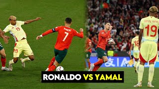 Cristiano Ronaldo Humbles Lamine Yamal Portugal Vs Spain