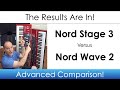 Nord Stage 3 versus the Nord Wave 2 Comparison and Review