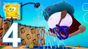 SpongeBob SquarePants: BFBB Mobile - Gameplay Walkthrough part 4 - King JellyFish (iOS,Android)