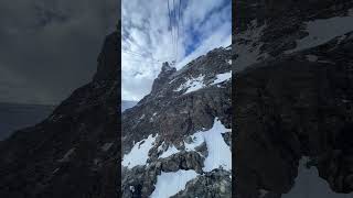 Above the clouds ☁️🏔️สู่ Matterhorn Glacier Paradise 🇨🇭#matterhorn #glacierparadise #switzerland