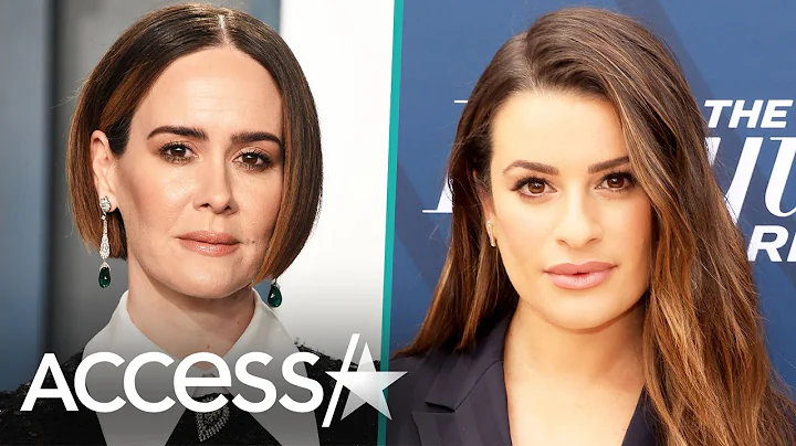 Sarah Paulson Expertly Dodges Lea Michele Question