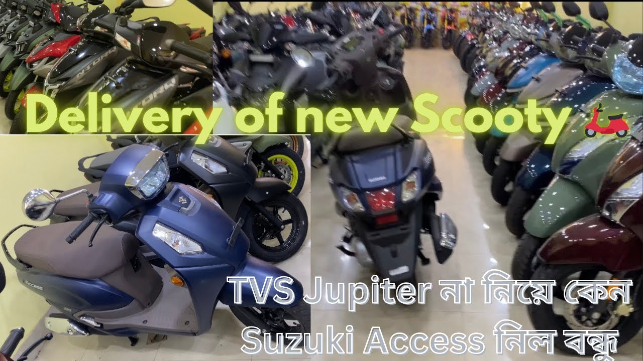 Taking delivery of new Scooty in 2026