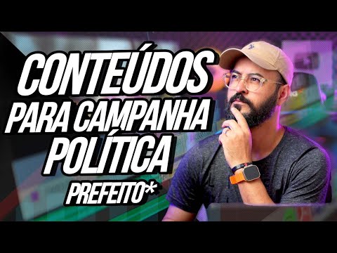 Como fazer Vídeo de campanha politica PREFEITO