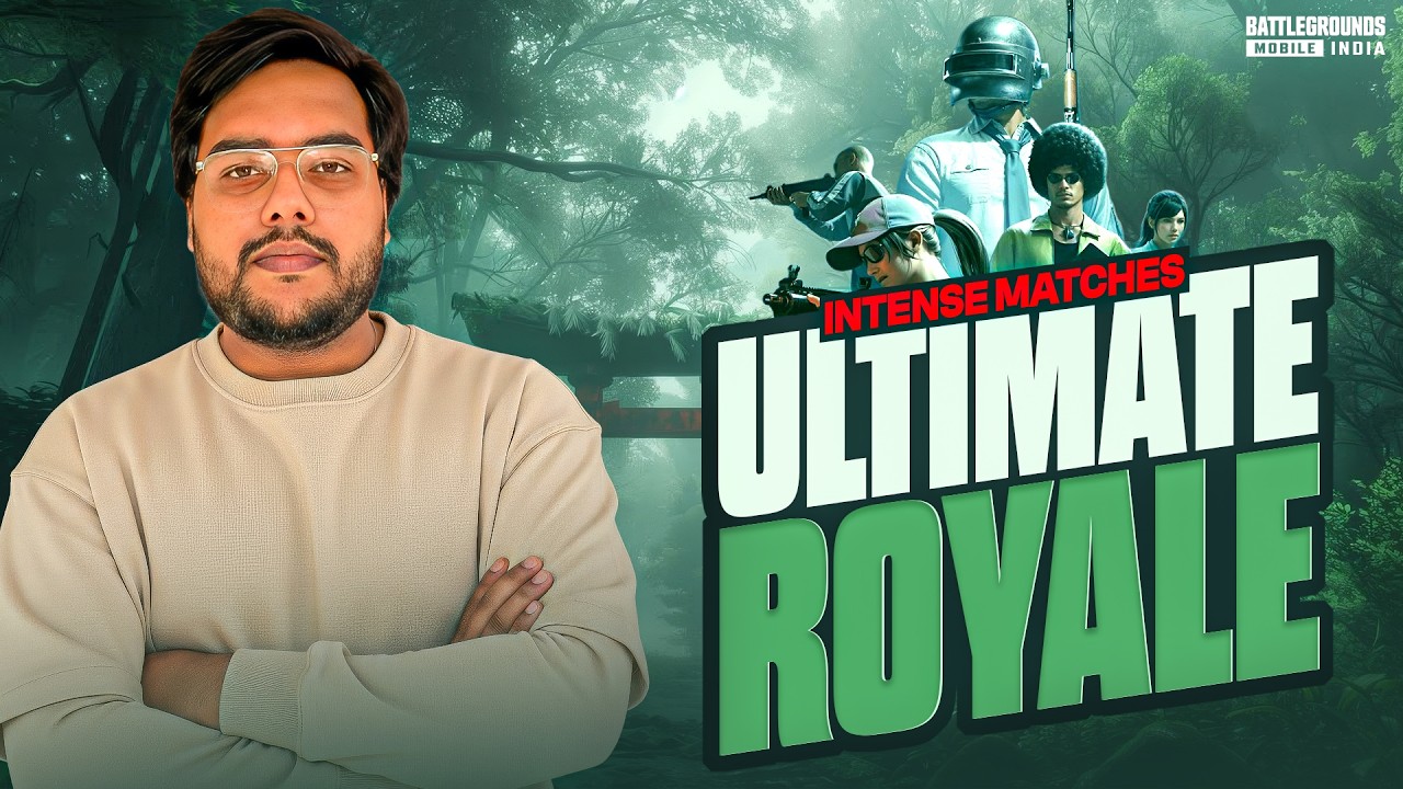 RANKPUSH IN ULTIMATE ROYALE !! | BGMI LIVE | JDisLIVE | #vsall #bgmilive