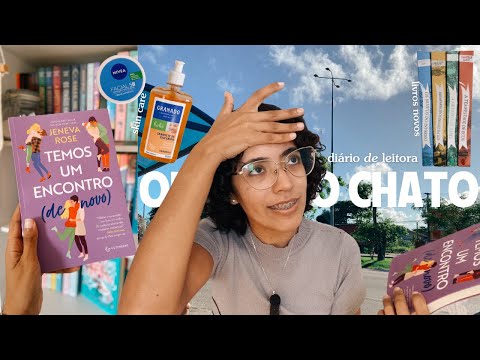Um livro quase abandonado, skin care e livrinhos novos 📖🧚‍♀️🍃 | Diário de Leitora 054 ✨