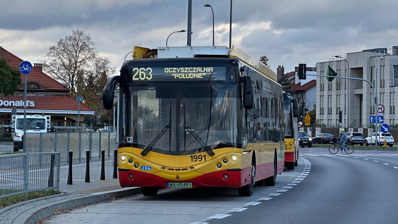 Ursus CS12LFE #1991 MZA Warszawa [🚍263]