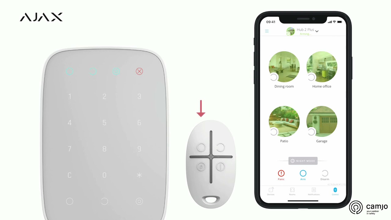CAMJO HOW TO SET UP TWO STAGE ARMING IN THE AJAX SECURITY SYSTEM