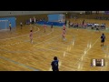 6日 ハンドボール女子 国体記念体育館Dコート 湯沢×明光学園 2回戦 1