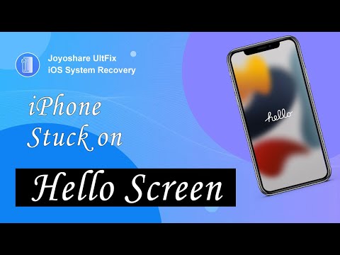 Repair iPhone Stuck on Hello Screen | Joyoshare UltFix