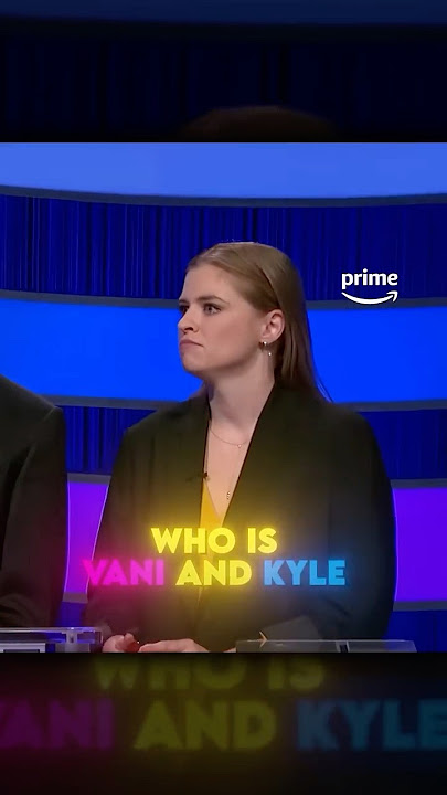 VANI AND KYLE ON A GAMESHOW