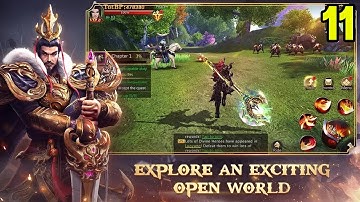 Best MMORPG Mobile Dynasty Blade 2: ROTK Infinity Android ios Gameplay Part 11