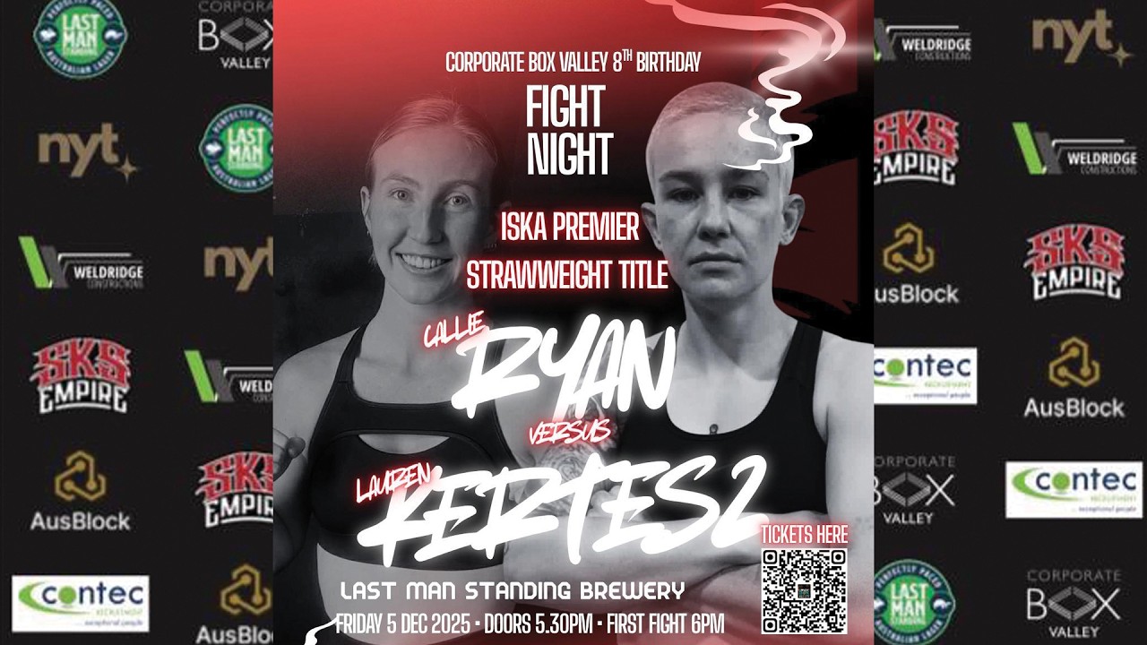 ISKA PRO Flyweight State Title -  Lauren Kertesz (Victorious) v Callie Ryan (Snake Pit Gym)