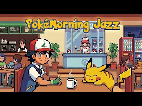 Journey Through Kanto, but its Morning Jazz | Pokémon FireRed & LeafGreen
