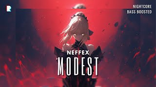 Nightcore x Bass Boosted // NEFFEX - Modest