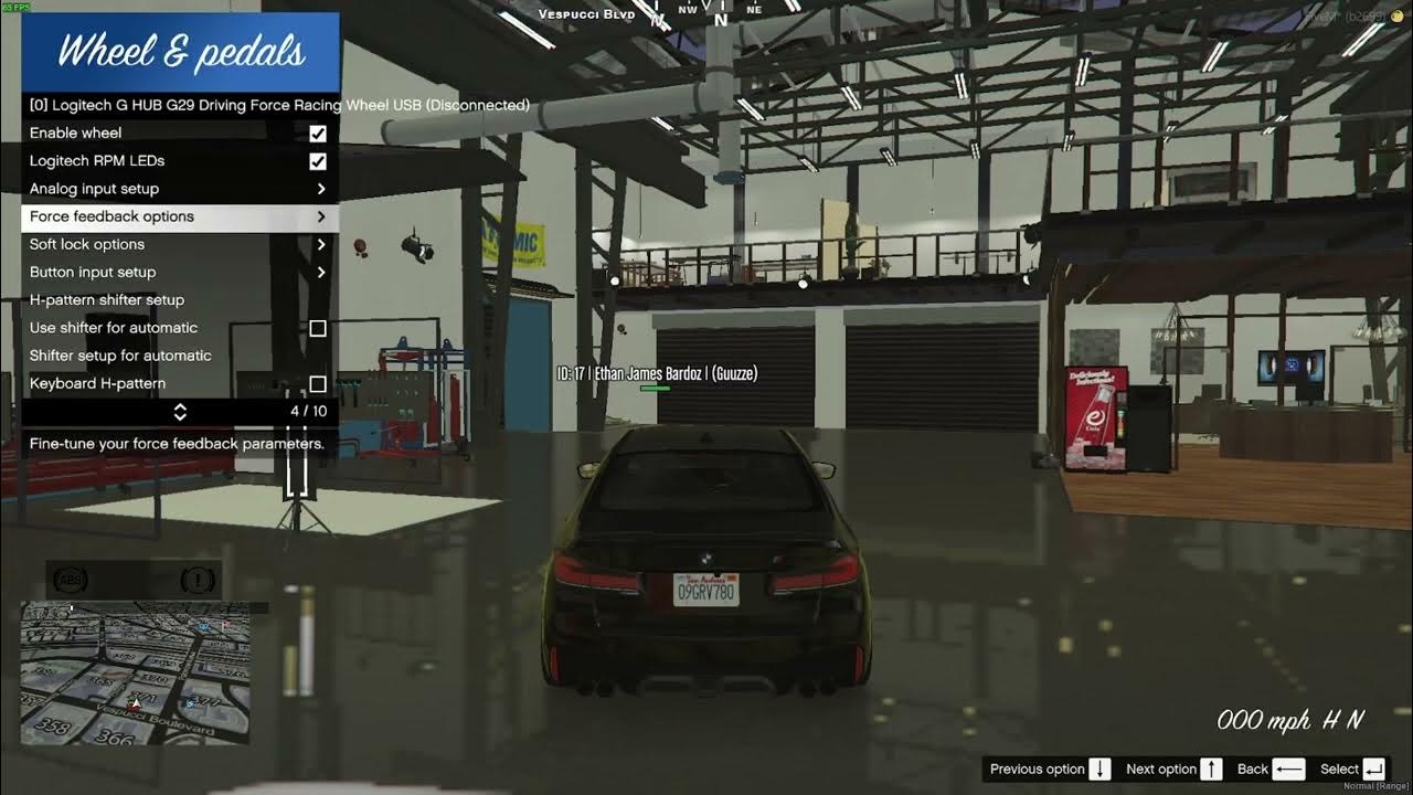 FiveM Steering Wheel configs tutorial. YouTube