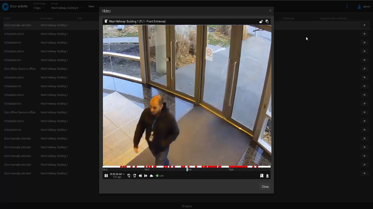 Security Center Web Client Access Control - YouTube