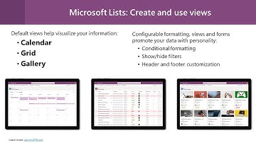 Microsoft Lists: Create and use views
