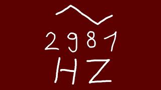 2981 hz triangle
