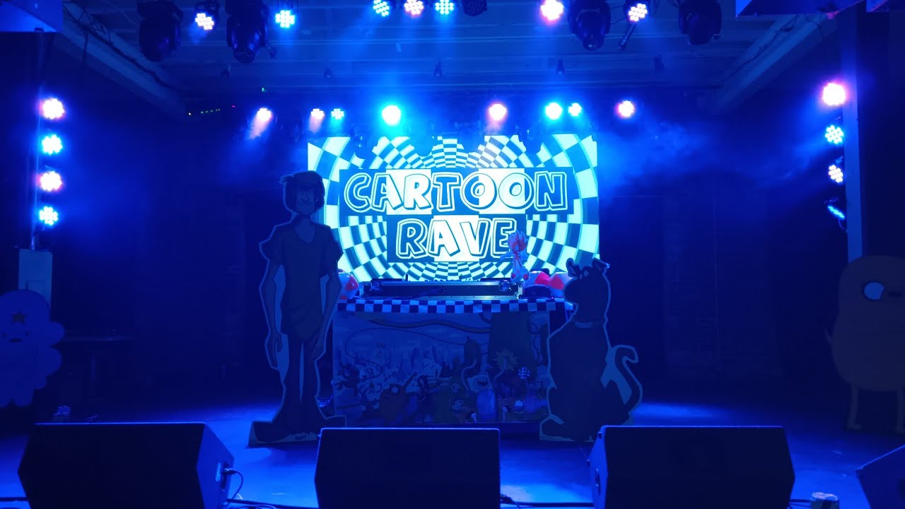 Cartoon Rave at the Underbelly in Downtown Jacksonville Florida 7/13 ...