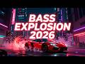 BASS EXPLOSION 2026 💥 | Ultra Deep Phonk &amp; Trap Mix | Night Drive Bass Boosted 🔊 | 3 MINUTES ENERGY