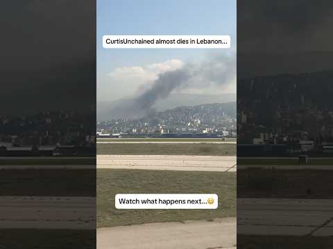 Bombs Landing From Beirut Airport Lebanon A Beautiful Country 