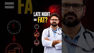 Late night snacking = weight gain? #healthawareness #latenightsnack #fattyliver #obesity #insulin