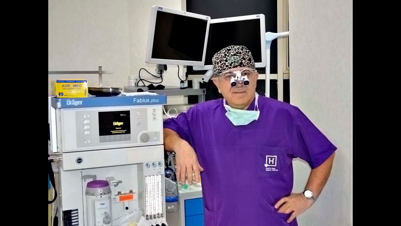 Rzayev R.M. Врожденный околоушный свищ - иссечение свища.