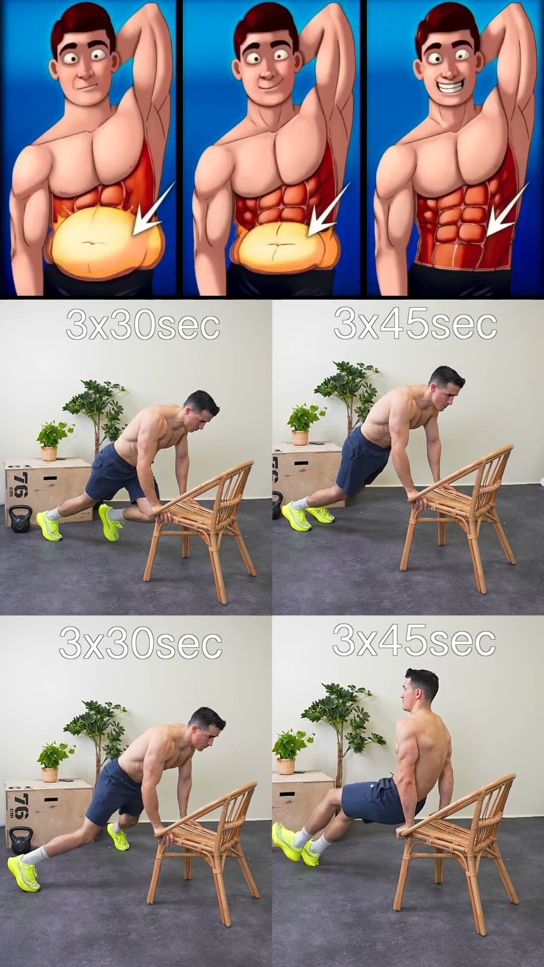 Best exercises for flat belly in 30 days !! ??