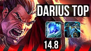 DARIUS vs GAREN (TOP) | 69% winrate, 7 solo kills, 13/3/4 | EUW Diamond | 14.8