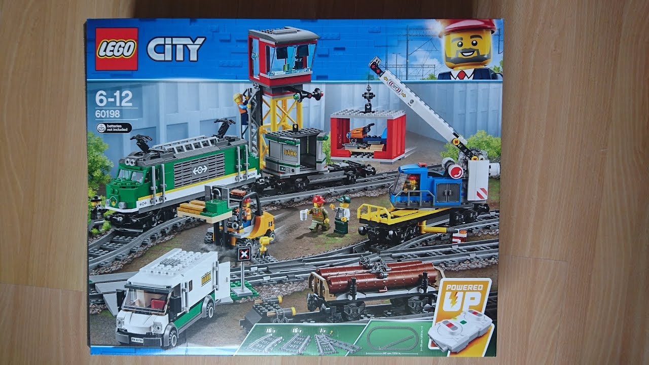 LEGO® 60198 Le train de marchandises télécom.. - ToyPro