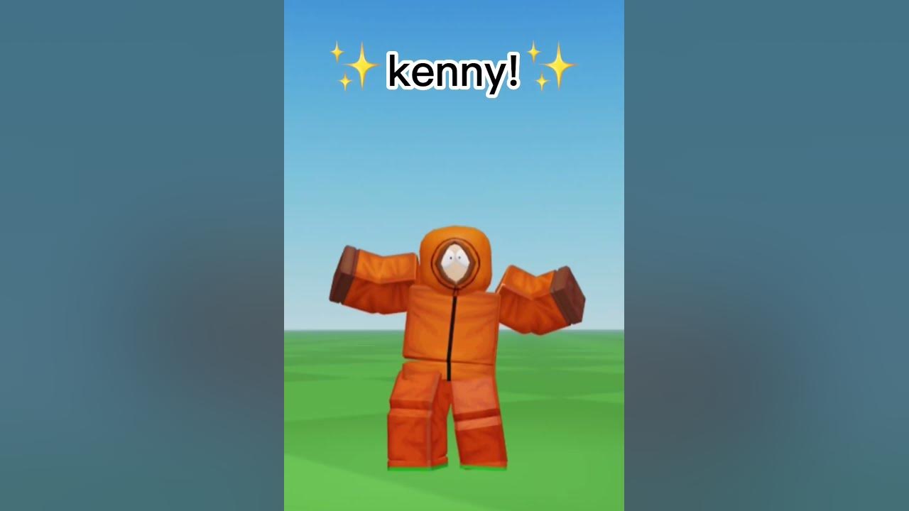 Turning into kenny in roblox! - YouTube