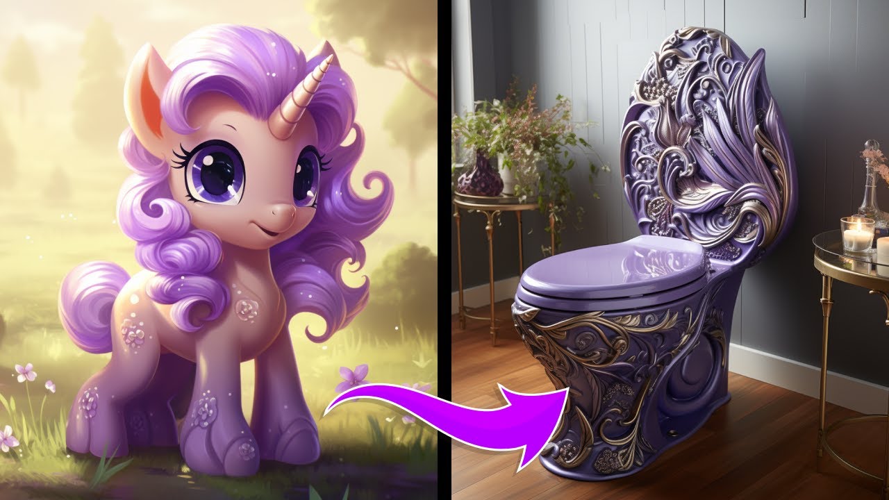 MY LITTLE PONY BUT TOILETS 🚽 (Fluttershy Sparkle, Rainbow Dash and mooore) YouTube
