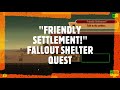 FRIENDLY SETTLEMENT! Fallout Shelter Daily Quest