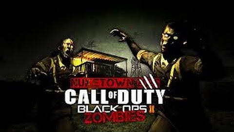 BLACK OPS 2 ( SPLITSCREEN NUKETOWN ZOMBIES ) W/FRIENDS !!!