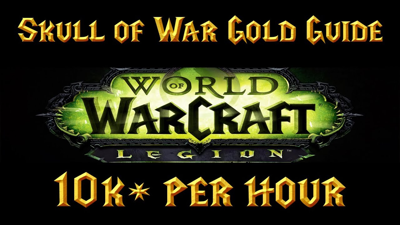 7.0.3 Wow Legion Pre-Patch Gold Farming (10k+ per hour)