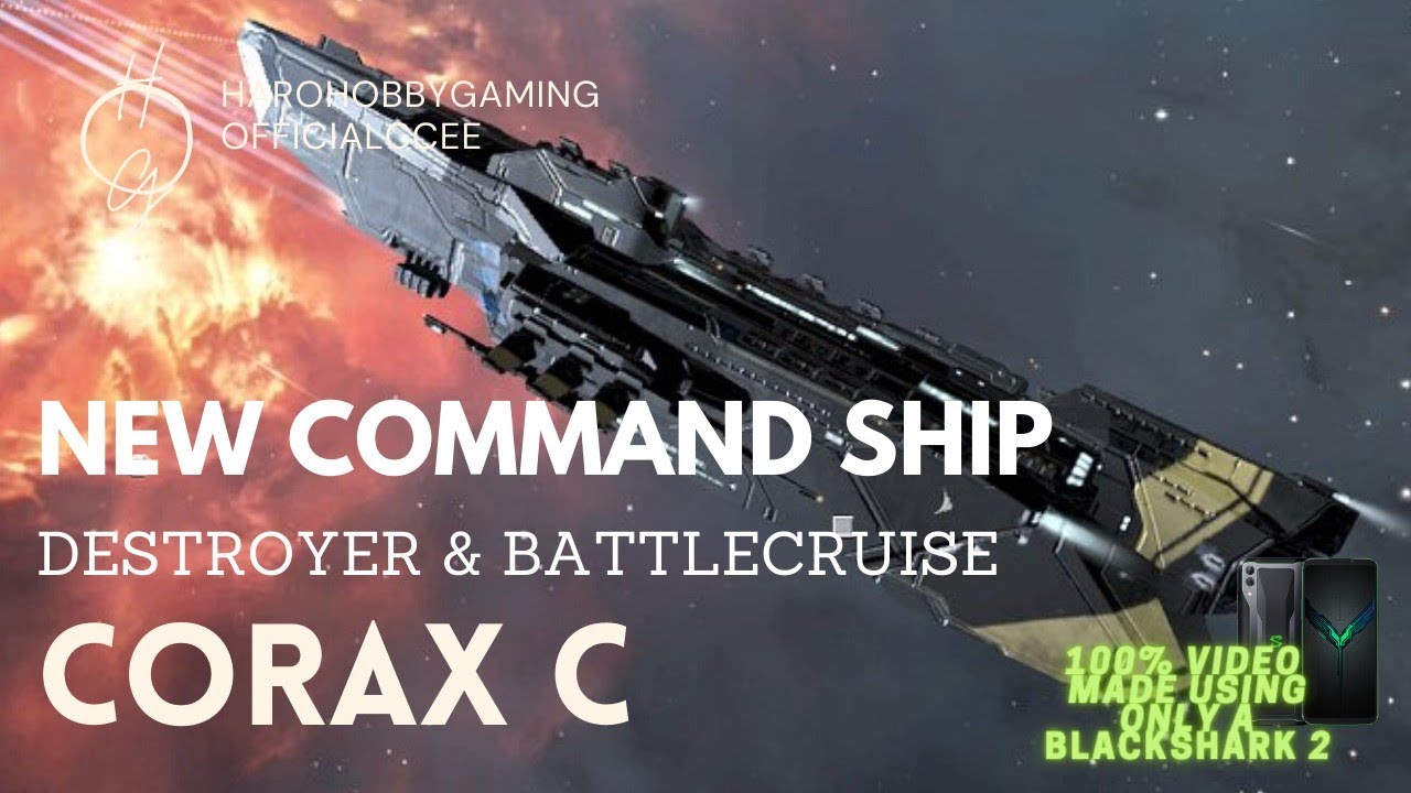Command Ship Class !! - Destroyer & Battlecruiser - Corax C Combat Test | EVE Echoes