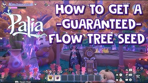 Palia - How to Get a GUARANTEED Flow Tree Seed
