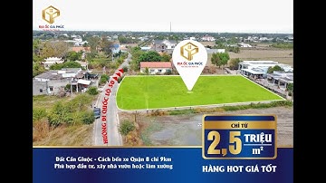 ĐẤT CẦN GIUỘC - 2197M ĐẤT MẶT TIỀN TRẦN VĂN NGHĨA - 0707.223.363