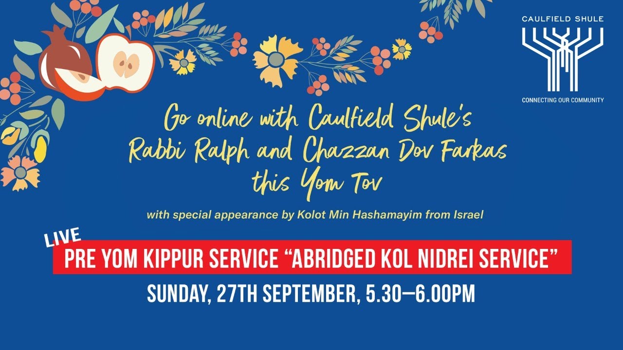Pre Yom Kippur Service “Abridged Kol Nidrei Service” Pre Yom Kippur Service “Abridged Kol Nidrei Service”