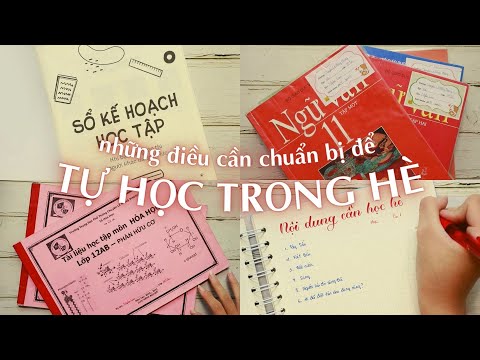 Video Gợi Ý Những Điều Cần Chuẩn Bị Để Tự Học Trong Hè |... - YouTube