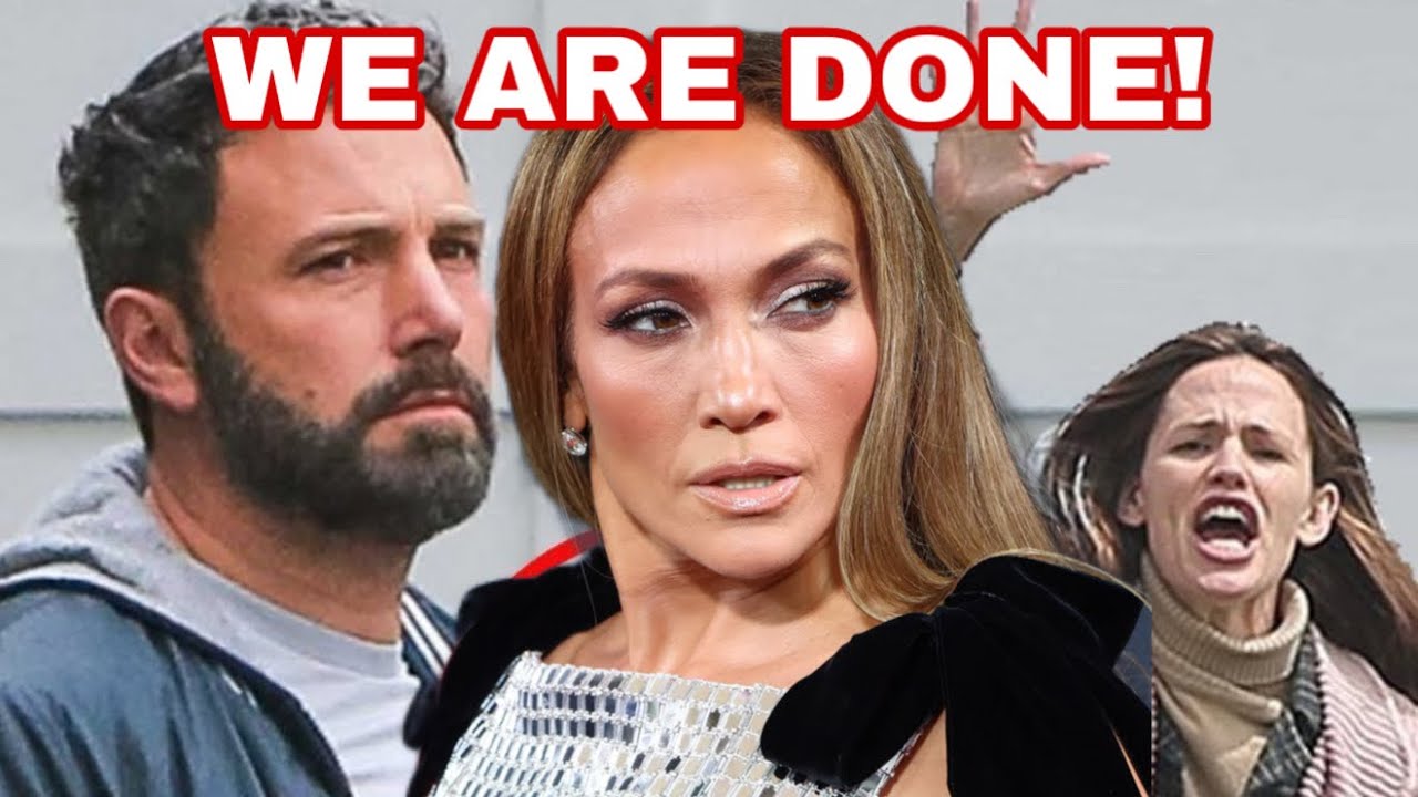 Ben Affleck and Jennifer Garner DONE with Jennifer Lopez!