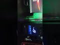 Diy gaming RGB PC cabinet with lighting front