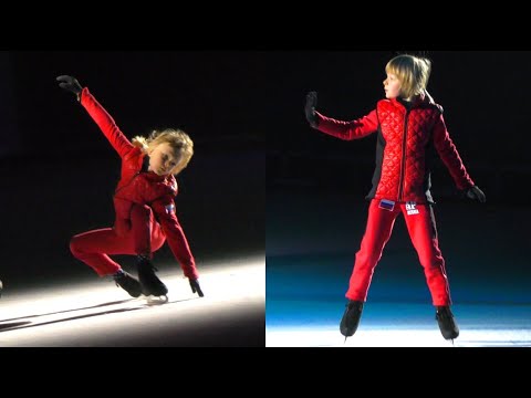 Video: 8-xyoo-laus Sasha Plushenko dhau los ua neeg nyiam tshaj plaws Lavxias teb sab daim duab skater ntawm Instagram