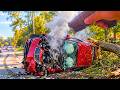 When High speed Police Chases End in TOTAL DISASTER!